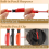 Mechanical Carpenter Pencil Set - 3 Pencils with 36PCS 2.8mm Refills & Built-in Sharpener,Construction 7
