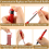 Mechanical Carpenter Pencil Set - 3 Pencils with 36PCS 2.8mm Refills & Built-in Sharpener,Construction 6