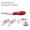 Auto Windschutzscheibe Locking Strip Tool Drei-Port Core Sealing Installation Seal Mould 5