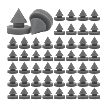 100 stuks rubberen deurdempers, antibotsingsdempers voor zware deuren, 1/2 inch