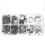180 PCS Edelstahl Washer M2 2,5 3 4 5 6 8 10 Flache Scheiben Ring Plain Dichtungen Sortiment Kit 5