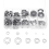 180 PCS Edelstahl Washer M2 2,5 3 4 5 6 8 10 Flache Scheiben Ring Plain Dichtungen Sortiment Kit 6
