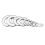 180 PCS Edelstahl Washer M2 2,5 3 4 5 6 8 10 Flache Scheiben Ring Plain Dichtungen Sortiment Kit 4