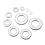 180 PCS Edelstahl Washer M2 2,5 3 4 5 6 8 10 Flache Scheiben Ring Plain Dichtungen Sortiment Kit 3