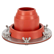 Tent Stove Jack Silicone Accessories Pipe Vent Chimney Cover for Backpacking Camping Outdoor Hot Accessory B