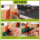 1Pcs Tool Fixing Bracket Wall Mounting Shovel Ax Quick Release Clamp for Car RV Boat Red 5