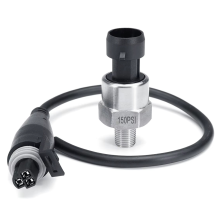 Dc5V 1/8Npt Druck Wandler Sender Sensor Edelstahl Öl Luft Wasser