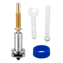Buse monobloc en acier trempé à haut débit de 0,6 mm pour imprimante 3D
