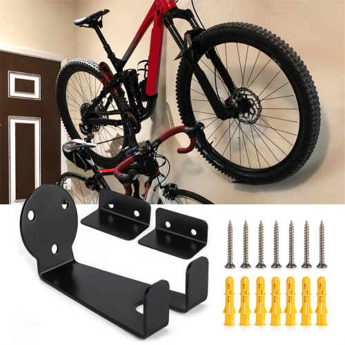 Support mural pour vélo, support robuste pour crochets de vélo, présentoir pour VTT 2