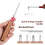 Wood Handle Screwdriver Hand Tool Kit Fixed Value Torque Collet Woodworking Replacement Accessories Set 7