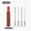 Wood Handle Screwdriver Hand Tool Kit Fixed Value Torque Collet Woodworking Replacement Accessories Set 9
