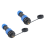 IP68 Wasserdicht Aviation Steckdose Mutter SP16 2-Core Terminal Block 5 Stück 6
