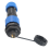 IP68 Wasserdicht Aviation Steckdose Mutter SP16 2-Core Terminal Block 5 Stück 4