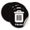20pcs 5 Inch Special Trash Can Sticker Logo Waterproof 2