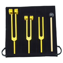 Stimmgabel-Set 128 256 512 Hz Yoga-Gabeln Meditationsgruppe Heilung Aluminium Beruhigende entspannende musikalische Percussion B