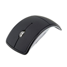 Arc 2.4G draadloze opvouwbare muis, draadloze muizen, opvouwbare USB-ontvangers, games, computer, laptop, accessoire, zwart