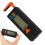 Kleiner Batterietester Volt Checker LCD Display Leveling Monitor Button Schwarz 7