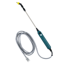 Tragbarer elektrischer Sprüher, Teleskopstab zum Bewässern von Pflanzen, Düngen von Rasen, 3 Nebeldüsen, Hochdrucksprinkler B