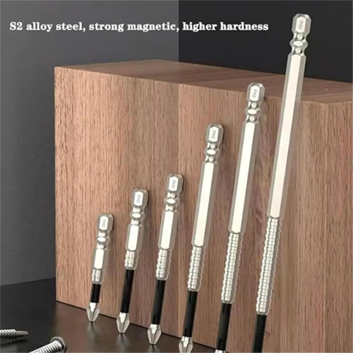 High-Magnetic Screwdriver Drill Bit, Strong Magnetic Durability Bit Set, Electric Set 2