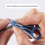 5pcs Network Cable Untwist Tool, Wire Straightener for CAT5/CAT5e/CAT6/CAT7 Wires Pair Separator Tools Blue 7