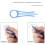 5pcs Network Cable Untwist Tool, Wire Straightener for CAT5/CAT5e/CAT6/CAT7 Wires Pair Separator Tools Blue 8