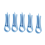 5pcs Network Cable Untwist Tool, Wire Straightener for CAT5/CAT5e/CAT6/CAT7 Wires Pair Separator Tools Blue 2
