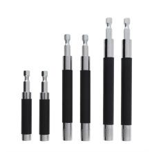 6-teiliger skalierbarer magnetischer Schraubenantriebsführungs-Bohrerspitzenhalter, 80/120/140 mm Schraubendreherhalter-Verlängerungsstangenadapter