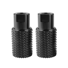 2 Stück Winkelschleifer, Rotationsschleifkopf, Holzlochöffner für Metall und Schnitzen/Polieren/Gravieren/Entgraten, M10