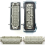 HDC-HE-24 Core Rectangular Heavy Duty Connector for Docking Waterproof Socket Aerospace Industry 16A 6