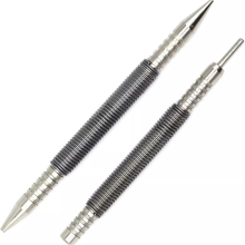 Ensemble de 2 clous à double tête et de chasse-goupilles de charnière, sans marteau, 1/32 po et 1/16 po