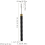 2Pcs Leather Edge Dye Tool,Ebony Wood Handle, Double Bearing Configure for Smooth Rolling Roller 3