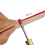 2Pcs Leather Edge Dye Tool,Ebony Wood Handle, Double Bearing Configure for Smooth Rolling Roller 5