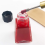 2Pcs Leather Edge Dye Tool,Ebony Wood Handle, Double Bearing Configure for Smooth Rolling Roller 4