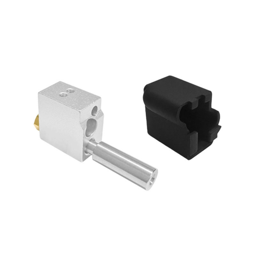 Voor Hotend Kit 0,4 mm messing nozzle Heatbreak Heat Block 3D-printeraccessoires 2