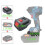 AR18BS voor 18V lithium-batterijadapterconvertertool 5