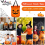 Halloween Candy Bag with Pumpkin Pattern Reusable Trick or Treat B 6
