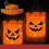 Halloween Candy Bag with Pumpkin Pattern Reusable Trick or Treat B 3