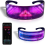 Occhiali luminosi a LED con app Bluetooth, schermo programmabile, RGB luminoso per feste e Halloween 8