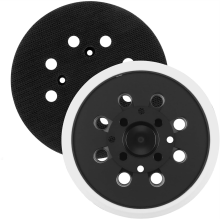 Lot de 2 patins de ponçage de 5 pouces pour disques de ponçage PEX 300 AE 400 4000, polisseuses et accessoires