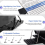 2 Pack Desktop Document Holder Stand with 7 Adjustable Position, Black Metal File Organizer Copyholder 8