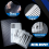 5 Pack Straight Line Stencil for Journaling and Envelope Addressing Guide Templates Set Spacing Ruler 8