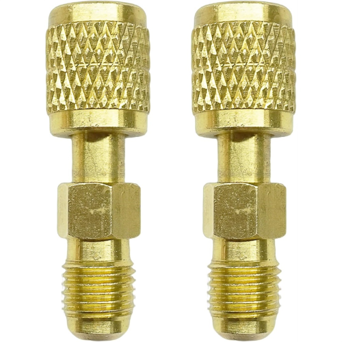 Riduttore Red di pezzi in ottone Blank 1/4 pollici filettatura maschio x 1/8 fil