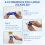 Multi-Angle Paint Brush Extender, Extension Pole Attachments with Two Brushes - Rotating Head, Secure Handle Grip, Walls 4