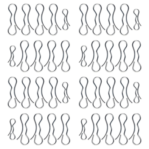 Replace Deck Clip Set 4 194209 Bow Tie Lock Cylindrical Pin 1 194208 Split Pin(8Pack)