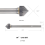 AT-CT Universal Chamfering Tool Φ3.0mm Shank Chamfer Drill Bits with Blades Professional Model Making Tools DIY New 9PCS 7