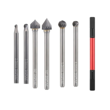 AT-CT Universal-Anfaswerkzeug, Φ3,0 mm Schaft, Anfasbohrer mit Klingen, professionelle Modellbauwerkzeuge, DIY, neu, 5 Stück