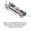 Boot 316 Edelstahl Anker Kette Swivel 10-12mm Rotation Stecker 2 Abschnitte 8