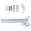 1Set Solar Straße Licht Halterung Außen Montage Pole Arm Metall 7