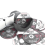 12Pack Cutting Discs, Disc 76 mm, mm Wood and Metal, Serrated 5