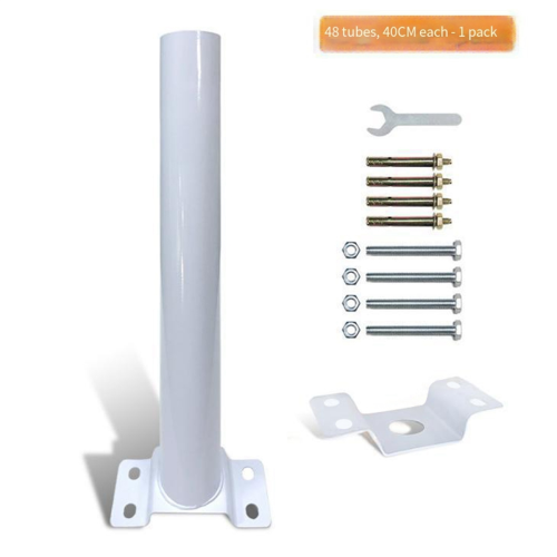1Set Solar Straße Licht Halterung Außen Montage Pole Arm Metall 2